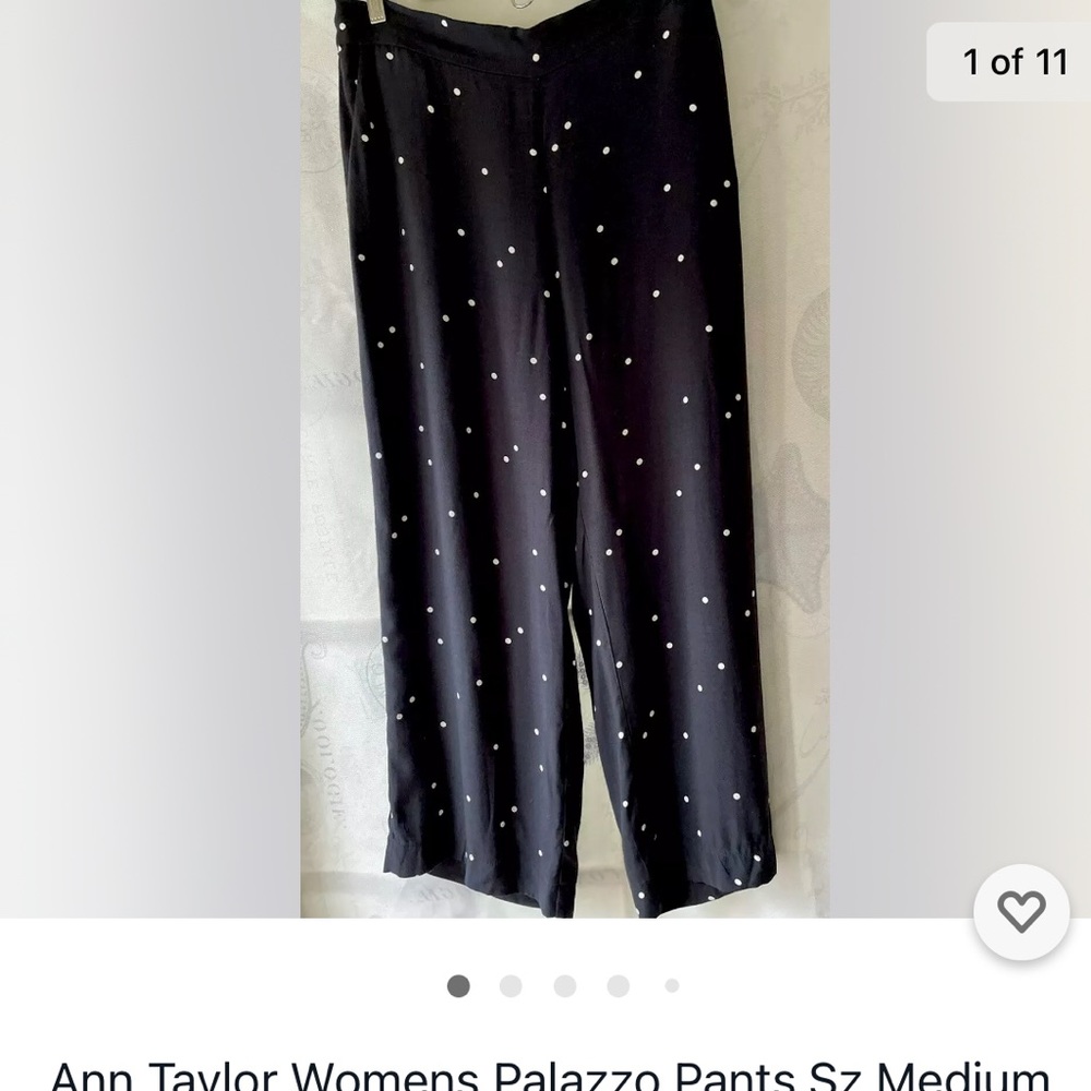 Women’s Ann Taylor Palazzo Pants Size Medium